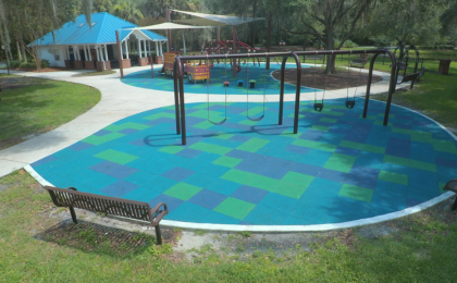 7 advantages of Rubber Surfacing in public park projects