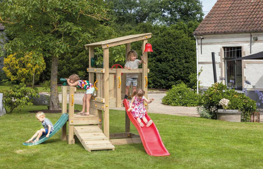 Five reasons to have wood playsets for our children in the backyard