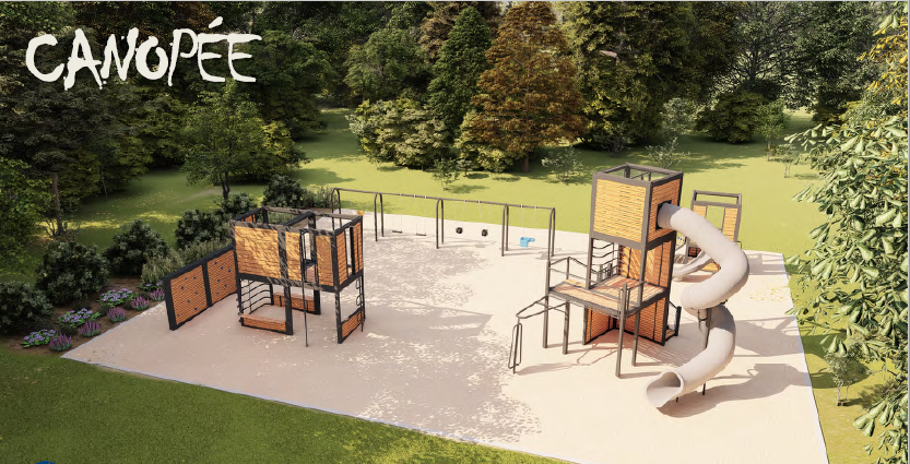 Canopée: Learn more about “modular play tours” for playgrounds