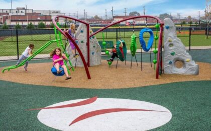 Why do playgrounds help children's creativity?