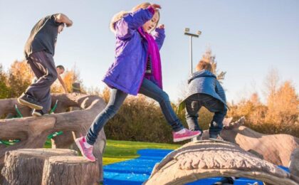 Importance of play boulders for the development of balance and spatial intelligence of children