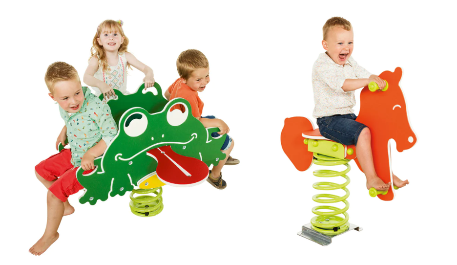 Spring riders: The rocking motion and the benefits in children