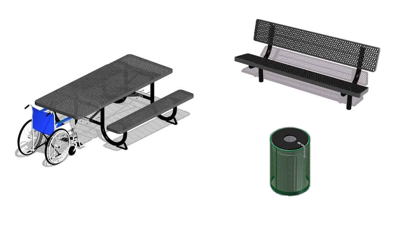 Site Furnishing: Why should a rest area be included in a playground?