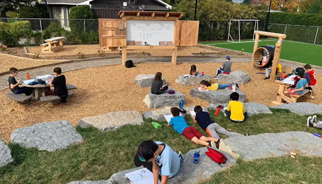 Five ways outdoor classrooms can help the student community