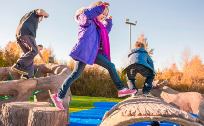 Positive impact of play boulders on child development