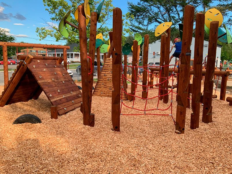 Natural playgrounds vs. Playgrounds First Nation Specials: Which is better for children to contact nature?