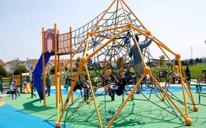 Rope playgrounds Benefits for children
