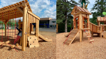Wooden playground for a school. Why choose Westplay?