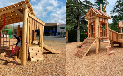 Wooden playground for a school. Why choose Westplay?