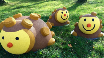 What are Rubber Critters for playgrounds?