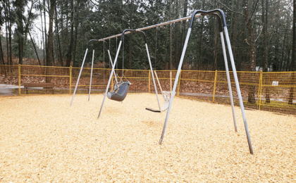 What is the Engineered Wood Fiber (EWF) for playgrounds?