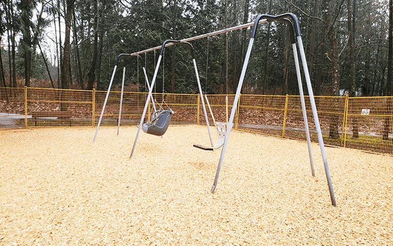 What is the Engineered Wood Fiber (EWF) for playgrounds?