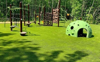 What is Playground Grass? Why is the best protective surfacing?